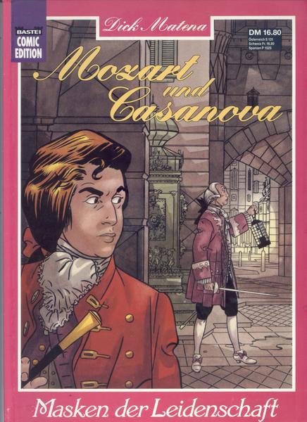 Bastei Comic Edition 72552: Mozart und Casanova - Masken der Leidenschaft