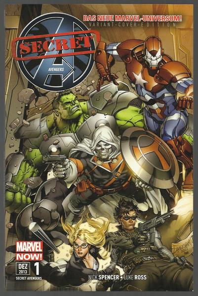 Secret Avengers 1 Variant-Ausgabe