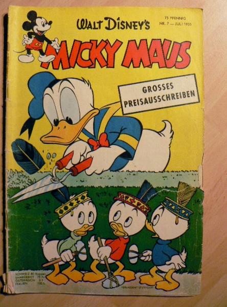 Micky Maus 1955: Nr. 7: