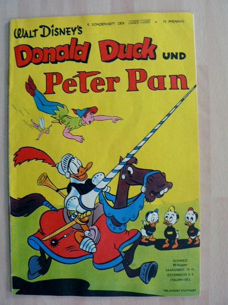 Micky Maus Sonderheft 9: Donald Duck und Peter Pan