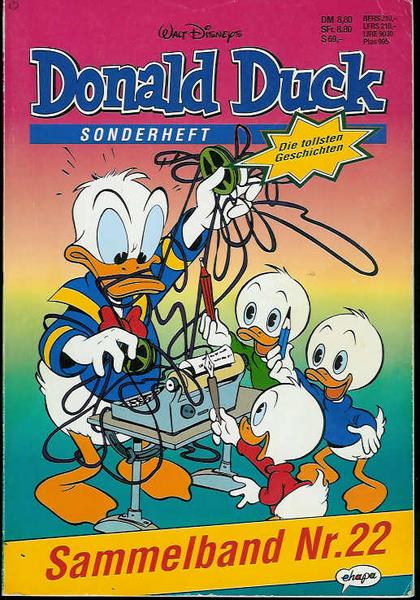 Die tollsten Geschichten von Donald Duck Sammelband Nr. 22 (seltene Österreich-Ausgabe!)