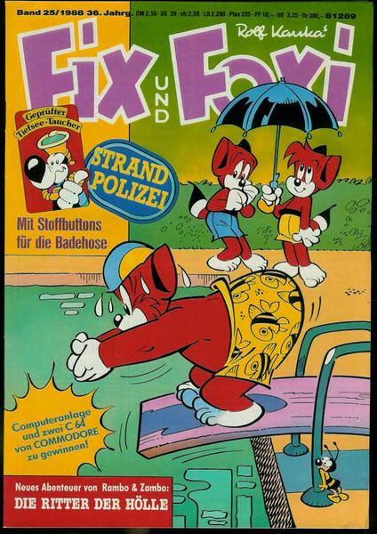 Fix und Foxi: 36. Jahrgang - Nr. 25