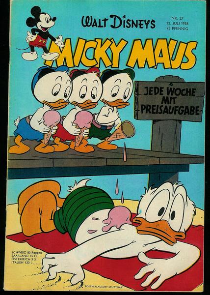 Micky Maus 1958: Nr. 27: