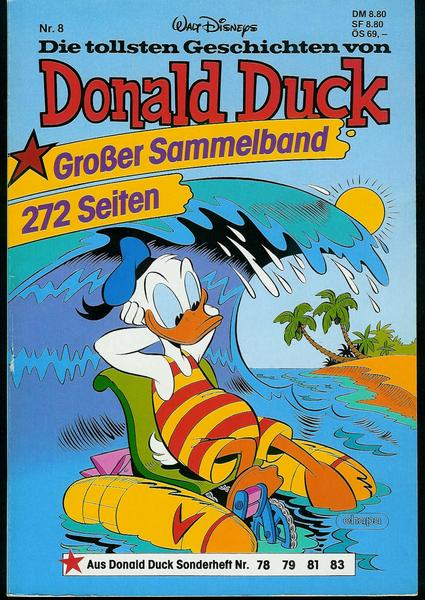 Die tollsten Geschichten von Donald Duck Sammelband Nr. 8
