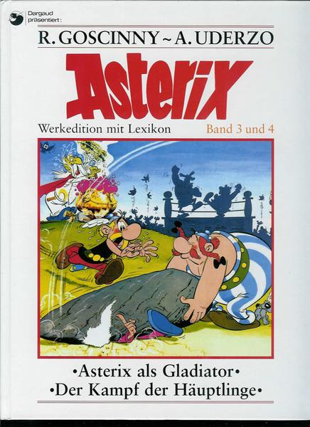 Asterix - Werkedition mit Lexikon 3+4: Asterix als Gladiator / Der Kampf der Häuptlinge