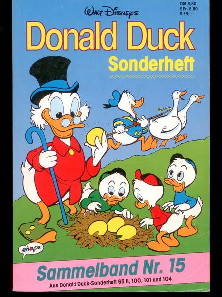 Die tollsten Geschichten von Donald Duck Sammelband Nr. 15