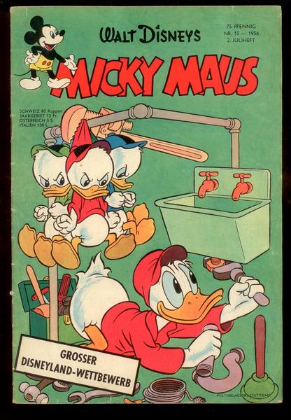 Micky Maus 1956: Nr. 15: