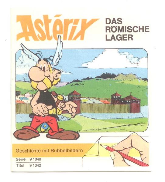 Asterix - Das römische Lager (Geschichte mit Rubbelbildern)