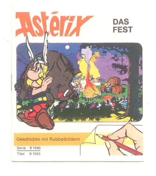 Asterix - Das Fest (Geschichte mit Rubbelbildern)
