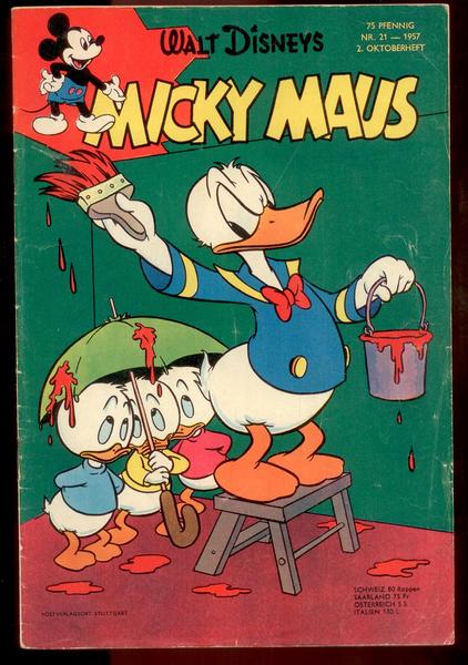 Micky Maus 1957: Nr. 21: