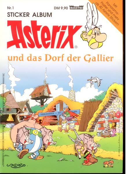 Asterix Stickeralbum Nr. 1