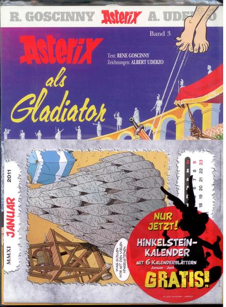Asterix 3: Asterix als Gladiator (höhere Auflagen, Softcover)