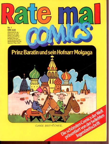 Rate mal Comics 1: Prinz Baratin und sein Hofnarr Molgaga