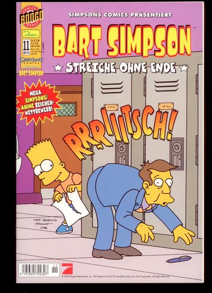 Bart Simpson 11: Streiche ohne Ende