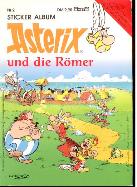 Asterix Stickeralbum Nr. 2