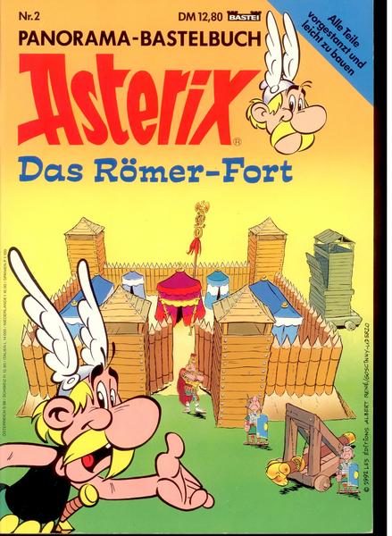 Asterix Panorama Bastelbuch Nr. 2 &#039;&#039;Das Römer-Fort&#039;&#039; (RAR!!)
