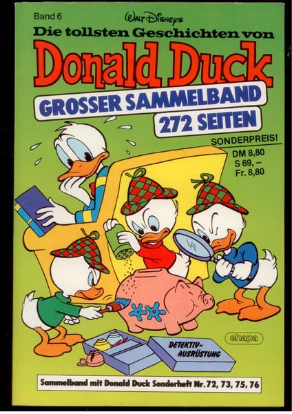 Die tollsten Geschichten von Donald Duck Sammelband Nr. 6