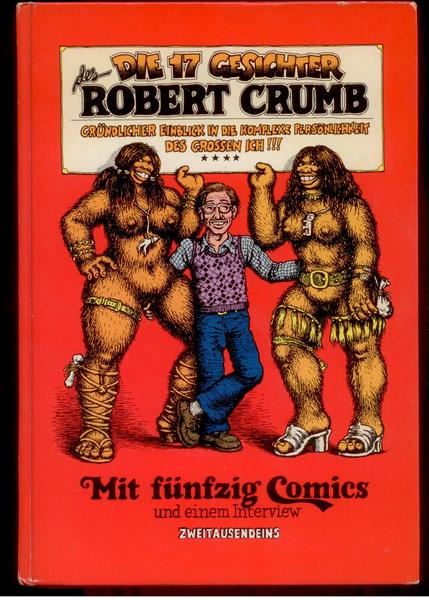 Die 17 Gesichter des Robert Crumb 1: 3. Auflage, rotes Cover