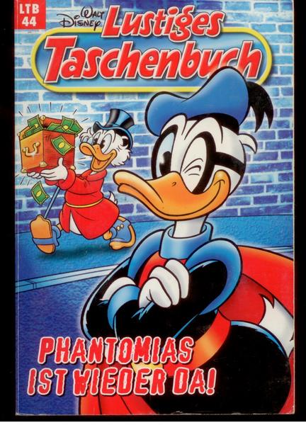 Walt Disneys Lustige Taschenbücher 44: Phantomias ist wieder da ! (Neuauflage 1998)