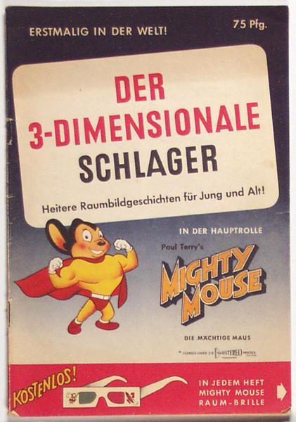 3-D Bilderheft 1: Mighty Mouse