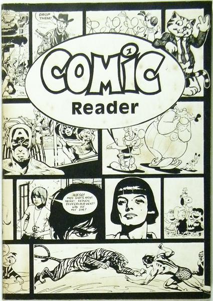 Comic Reader 1 von Becker & Knigge 1981 - u.a. mit Auszügen aus alten Comixene-Ausgaben