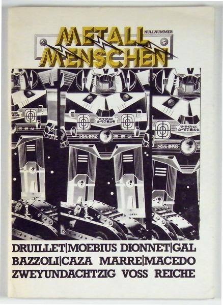 Metall Menschen - Nullnummer, Comic Buch Club, 1978, sehr selten!