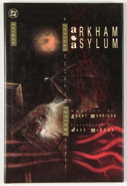 Batman Arkham Asylum US Hardcover ! 1998 Grant Morrison