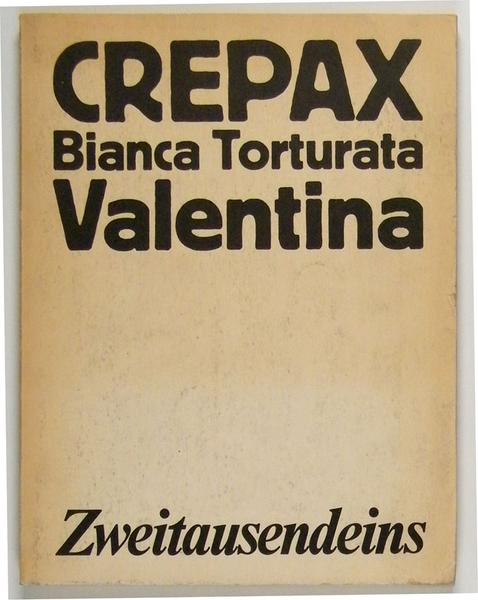 Bianca Torturata / Valentina: höhere Auflagen (weißes Cover)