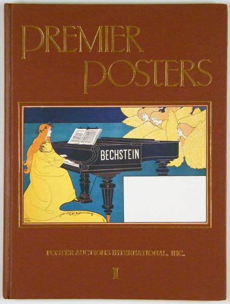 Premier Posters, Poster Auctions 1 (I), great catalog for the auction of March 9, 1985 by Jack Rennert, Hardcover, including result list
