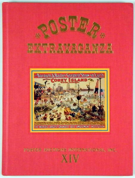 Poster Extravaganza, Poster Auctions 14 (XIV), great catalog for the auction of May 3, 1992 by Jack Rennert, Hardcover, including result list