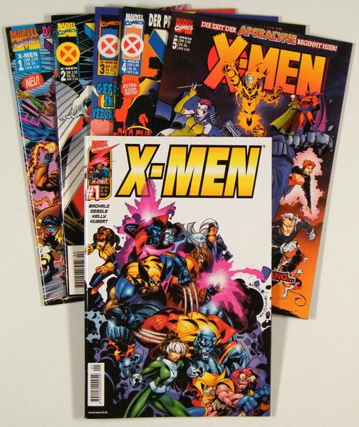 X-Men Nr. 1-5 SET Marvel Deutschland plus Special 1