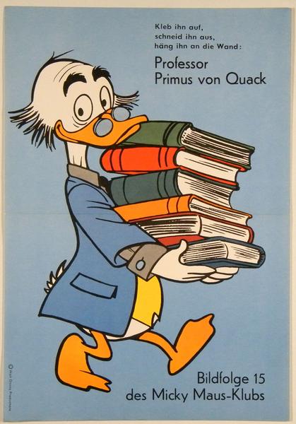 Micky Maus Bildfolge 15 Professor Quack ohne Backlist