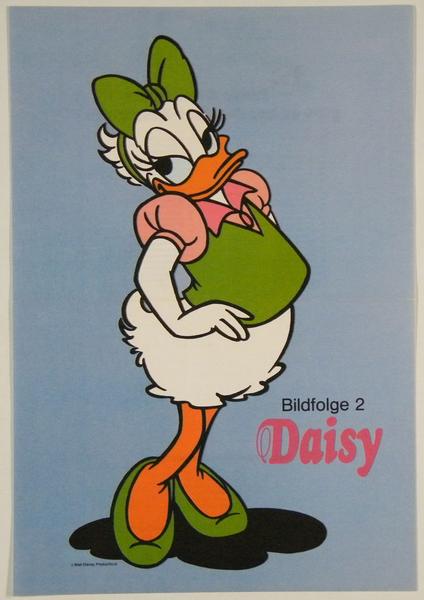 Micky Maus Bildfolge 2 Daisy mit Backlist