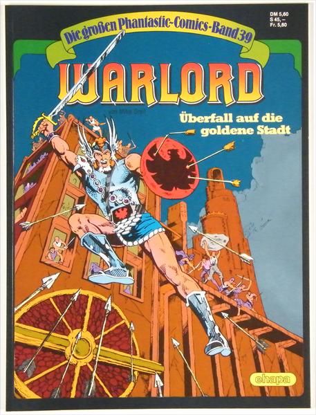 Die großen Phantastic-Comics 39: Warlord: Überfall auf die goldene Stadt