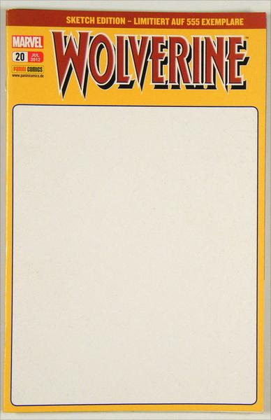 Wolverine 20: (Sketch Edition)