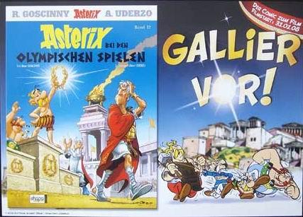 Asterix Werbepostkarte