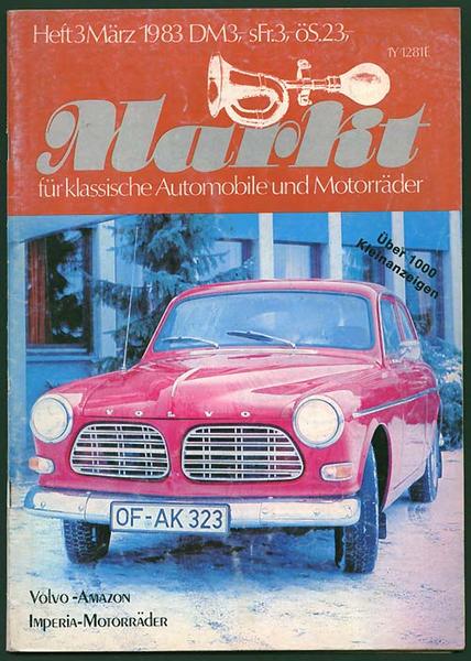 Markt 1983 Heft 3 - Autozeitschrift