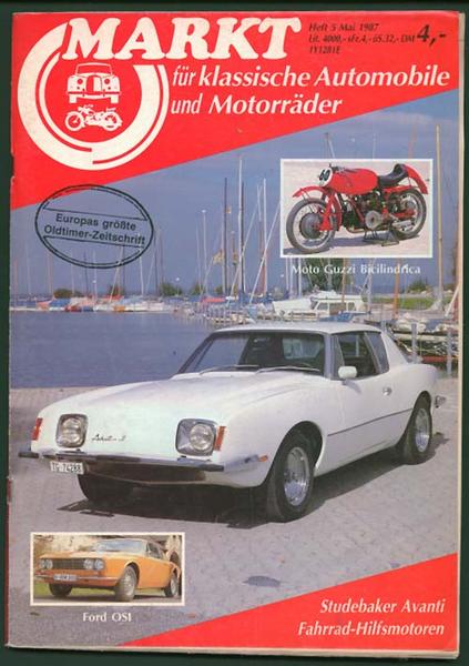 Markt 1987 Heft 5 - Autozeitschrift