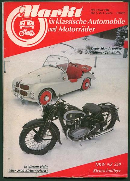 Markt 1985 Heft 3 - Autozeitschrift