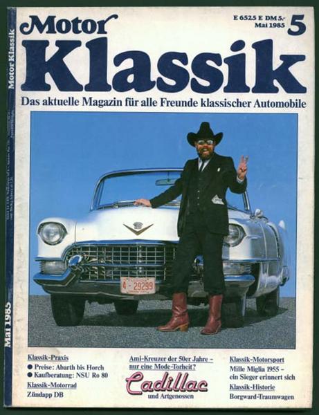 Motor Klassik 1985 Heft 5 - Autozeitschrift