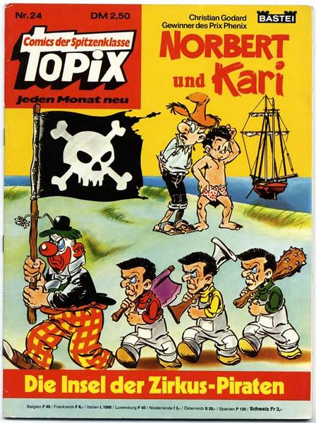 Topix 24: Norbert und Kari: Die Insel der Zirkus-Piraten