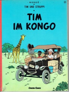 Tim und Struppi (1. Serie) 21: Tim im Kongo (höhere Auflagen)