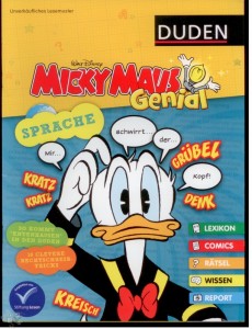 Micky Maus Genial 3/2016: (Duden Variantcover)