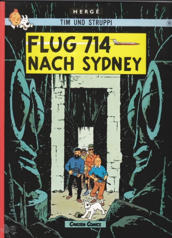 Tim und Struppi 16: Flug 714 nach Sydney (höhere Auflagen)