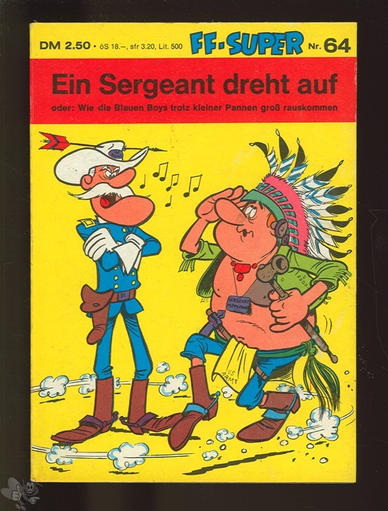 Kauka Super Serie 64: Die Blauen Boys: Ein Sergant dreht auf