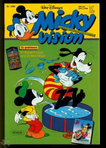 Mickyvision 12/1990 mit Sticker
