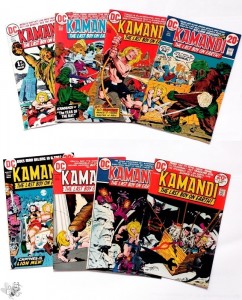 KAMANDI - The Last Boy On Earth! by Jack Kirby, Konvolut 35 Hefte