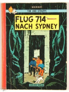 Tim und Struppi (1. Serie) 16: Flug 714 nach Sydney (höhere Auflagen)