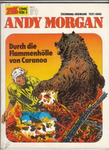 Zack Comic Box 6: Andy Morgan: Durch die Flammenhölle von Caranoa