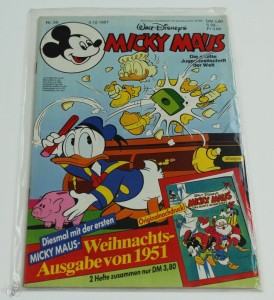 Micky Maus 50/1987 OVP